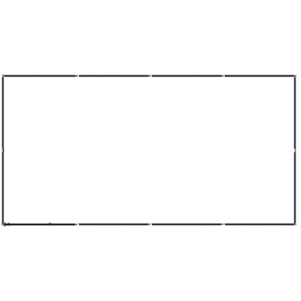 Outdoor Dog Kennel Steel 7.37 m²