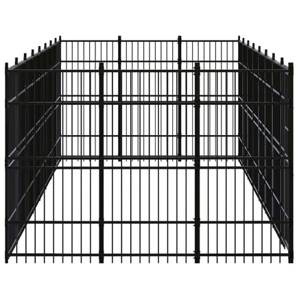 Outdoor Dog Kennel Steel 22.12 m²