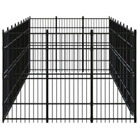 Outdoor Dog Kennel Steel 24.88 m²