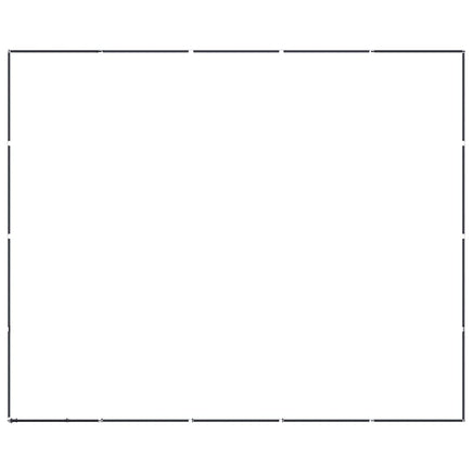 Outdoor Dog Kennel Steel 18.43 m²