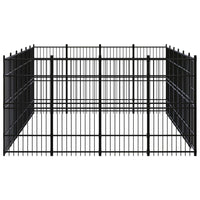 Outdoor Dog Kennel Steel 22.12 m²
