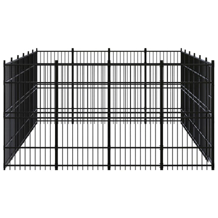 Outdoor Dog Kennel Steel 22.12 m²