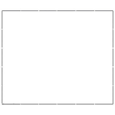 Outdoor Dog Kennel Steel 27.65 m²