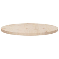 Table Top Ø60x2.5 cm Solid Wood Pine