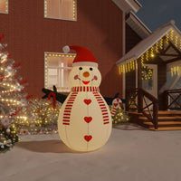 Inflatable Snowman with LEDs 250 cm