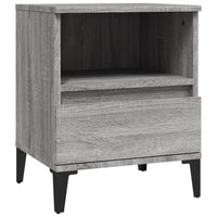 Bedside Cabinets 2 pcs Grey Sonoma 40x35x50 cm
