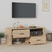 TV Cabinet Sonoma Oak 100x35x40 cm Engineered Wood