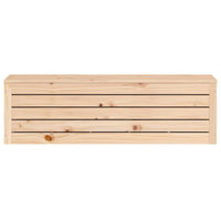 Storage Box 109x36.5x33 cm Solid Wood Pine