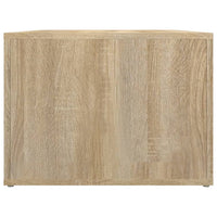 Coffee Table Sonoma Oak 80x50x36 cm Engineered Wood