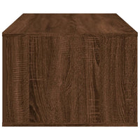 Coffee Table Brown Oak 100x50.5x35 cm Engineered Wood