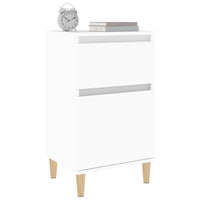 Bedside Cabinets 2 pcs White 40x35x70 cm