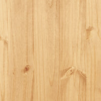 Highboard Corona Brown 112x43x196 cm Solid Wood Mexican Pine