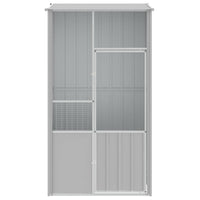 Bird Cage Grey 115x78x200 cm Galvanised Steel
