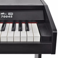 88-Key Digital Piano with Pedals Black Melamine Board Kings Warehouse 