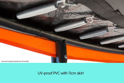 8ft Trampoline Replacement Pad Round - Orange Kings Warehouse 