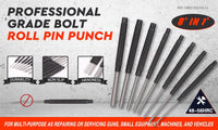 8Pc Heavy Duty Long Pin Punch Set 2.4 to 10mm Drift Roll Nail Steel Flat End New Kings Warehouse 
