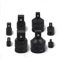 8Pc Impact Socket Reducer Set Heavy Duty Adaptor For Ratchet Wrench With Case Kings Warehouse 