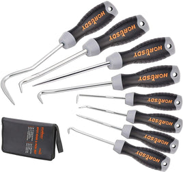 8Pc Pick And Hook Set Oil Seal O-Ring Puller Extractors Seal Gasket Remove Tool Kings Warehouse 