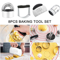 8pcs Kitchen Baking Cutter Tool Set Kings Warehouse 