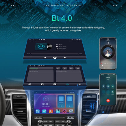 9" Car Radio 2 DIN GPS FM RDS WIFI w/ Rear Camera For Android Auto IOS CarPlay Kings Warehouse 
