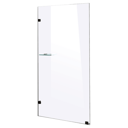 900 x 2000mm Frameless 10mm Safety Glass Shower Screen Kings Warehouse 