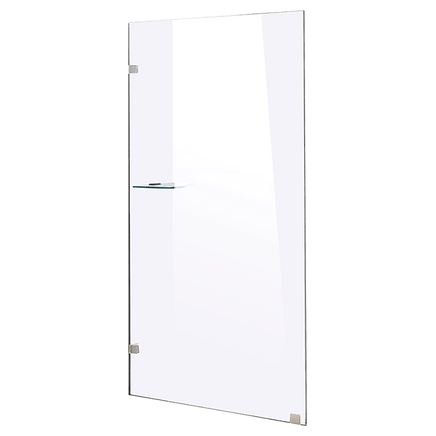 900 x 2000mm Frameless 10mm Safety Glass Shower Screen Kings Warehouse 