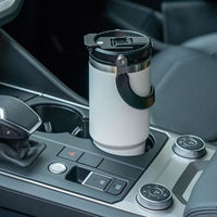 900ML Orange Stainless Steel Travel Mug with Leak-proof 2-in-1 Straw and Sip Lid, Vacuum Insulated Coffee Mug for Car, Office, Perfect Gifts, Keeps Liquids Hot or Cold Kings Warehouse 