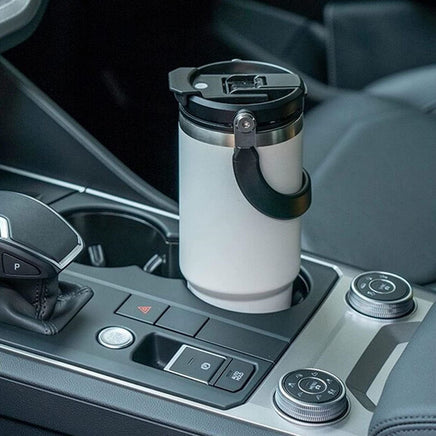 900ML Orange Stainless Steel Travel Mug with Leak-proof 2-in-1 Straw and Sip Lid, Vacuum Insulated Coffee Mug for Car, Office, Perfect Gifts, Keeps Liquids Hot or Cold Kings Warehouse 