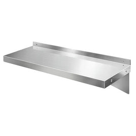 900mm Stainless Steel Wall Shelf Kitchen Shelves Rack Mounted Display Shelving Spring Fever Exclusive Promo Kings Warehouse 