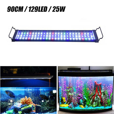 90cm Aquarium Light Lighting Full Spectrum Aqua Plant Fish Tank Bar LED Lamp Kings Warehouse 