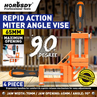 90° Degree Corner Clamp Welding Vice Woodworking Alloy Body With Quick Release Kings Warehouse 