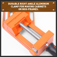 90° Degree Corner Clamp Welding Vice Woodworking Alloy Body With Quick Release Kings Warehouse 