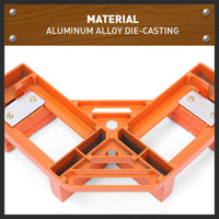 90° Degree Corner Clamp Welding Vice Woodworking Alloy Body With Quick Release Kings Warehouse 