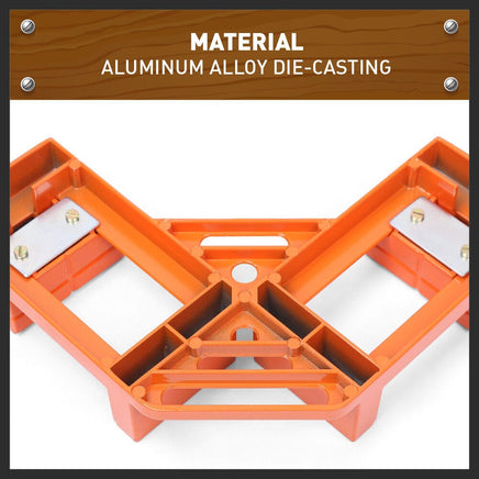 90° Degree Corner Clamp Welding Vice Woodworking Alloy Body With Quick Release Kings Warehouse 
