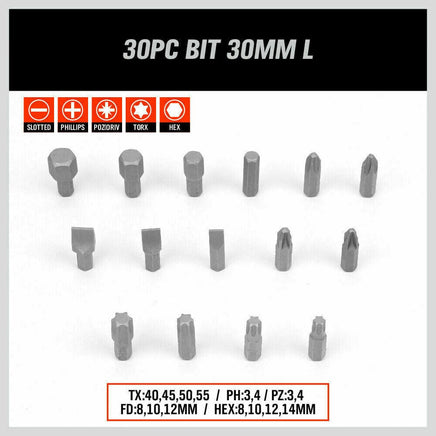 94Pc Socket Ratchet Wrench Set Screwdriver Bits Extension Torx Hex 1/4" 1/2" Dr. Kings Warehouse 