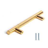 96mm Cabinet Handles Gold Drawer Pulls Knobs Hardware for Kitchen Bathroom Furniture Cupboard Kings Warehouse 