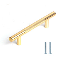 96mm Cabinet Handles Gold Drawer Pulls Knobs Hardware for Kitchen Bathroom Furniture Cupboard Kings Warehouse 