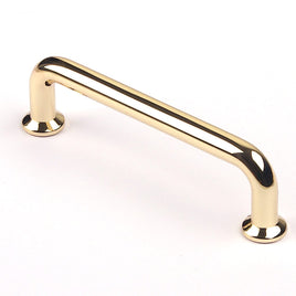 96mm Polished gold Furniture Kitchen Bathroom Cabinet Handles Drawer Bar Handle Pull Knob Kings Warehouse
