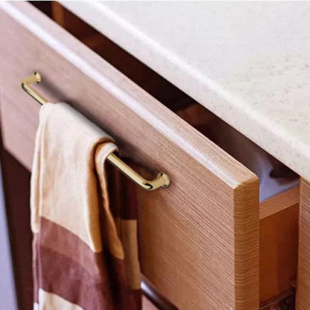 96mm Polished gold Furniture Kitchen Bathroom Cabinet Handles Drawer Bar Handle Pull Knob Kings Warehouse 