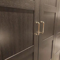 96mm Polished gold Furniture Kitchen Bathroom Cabinet Handles Drawer Bar Handle Pull Knob Kings Warehouse 