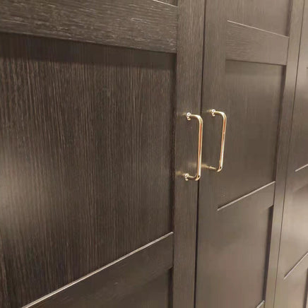96mm Polished gold Furniture Kitchen Bathroom Cabinet Handles Drawer Bar Handle Pull Knob Kings Warehouse 