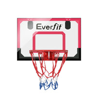 23" Mini Basketball Hoop Backboard Door Wall Mounted Sports Kids Red