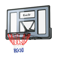 45" Basketball Hoop Backboard Wall Mounted Ring Net Sports Pro System