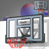 45" Basketball Hoop Backboard Wall Mounted Ring Net Sports Pro System