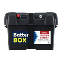 AGM Battery Box 12v XL Deep Cycle Portable Solar Caravan Camping