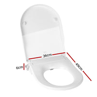 Cefito Electric Bidet Toilet Seat Cover Auto Smart Water Wash Dry Remote Control