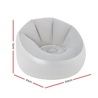 Bestway Inflatable Air Chair Sofa Lounge Seat LED Light