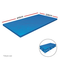 Pool Cover Fits 4.04x2.12m Above Ground Swimming Pool PE Blanket