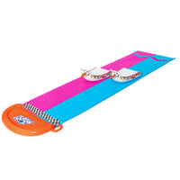 Water Slide Slip Kids 488cm Dual Slides Splash Pad