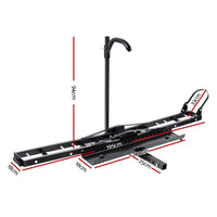 Motorcycle Motorbike Carrier Rack Ramp 2"Towbar Adjustable Height Black,Motorcycle Motorbike Carrier Rack Ramp 2"Towbar Adjustable Height Black